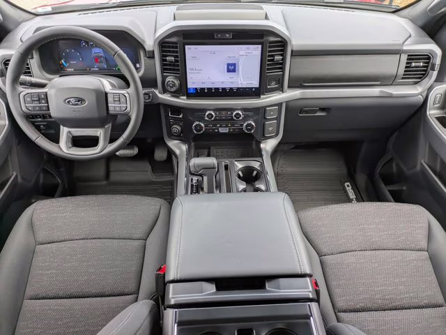 2025 Red Metallic Ford F-150 XLT 4X4 Truck