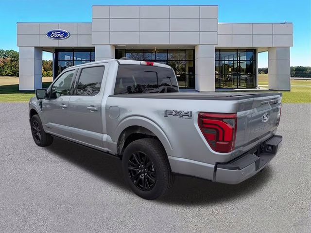 2025 Silver Metallic Ford F-150 Platinum 4X4 Truck