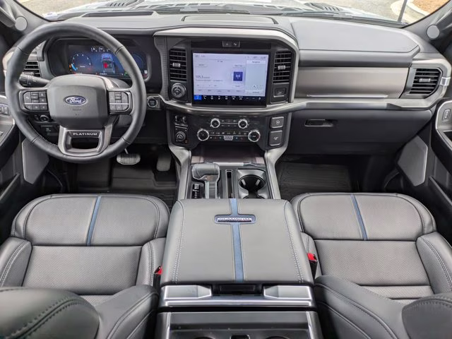 2025 Silver Metallic Ford F-150 Platinum 4X4 Truck