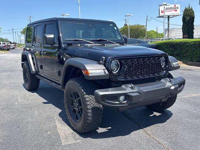 2024 Black Clearcoat Jeep Wrangler 4X4 Convertible