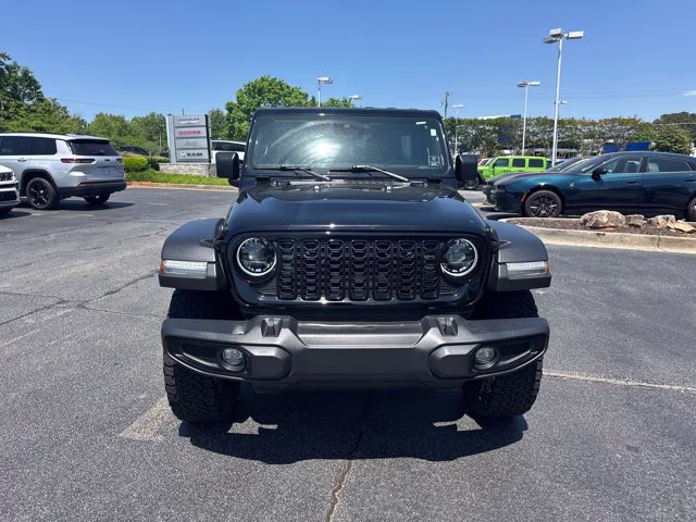 2024 Black Clearcoat Jeep Wrangler 4X4 Convertible