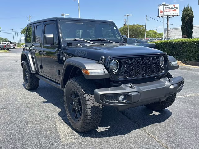 2024 Black Clearcoat Jeep Wrangler 4X4 Convertible