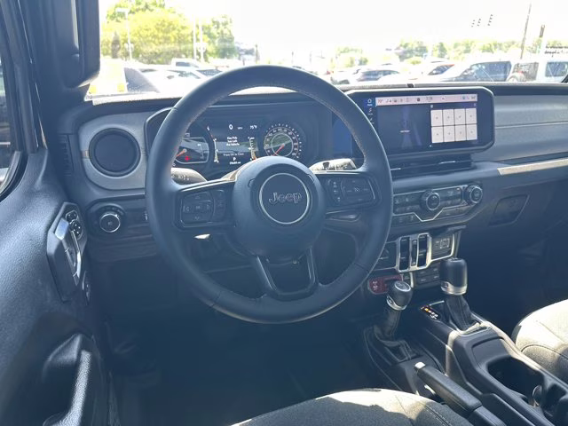 2024 Black Clearcoat Jeep Wrangler 4X4 Convertible