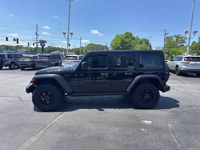 2024 Black Clearcoat Jeep Wrangler 4X4 Convertible