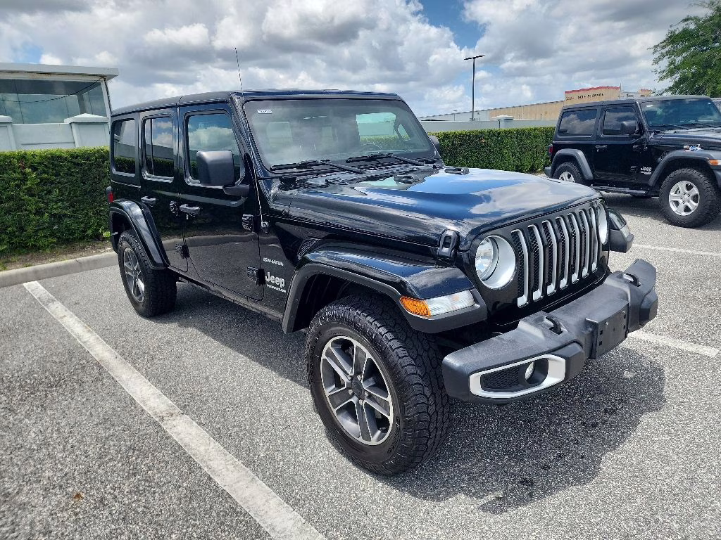 2023 Black Clearcoat Jeep Wrangler Sahara 4X4 SUV