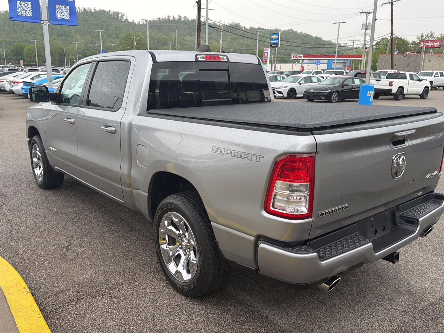 2023 Billet Silver Metallic Clearcoat Ram 1500 Big Horn 4X4 Truck