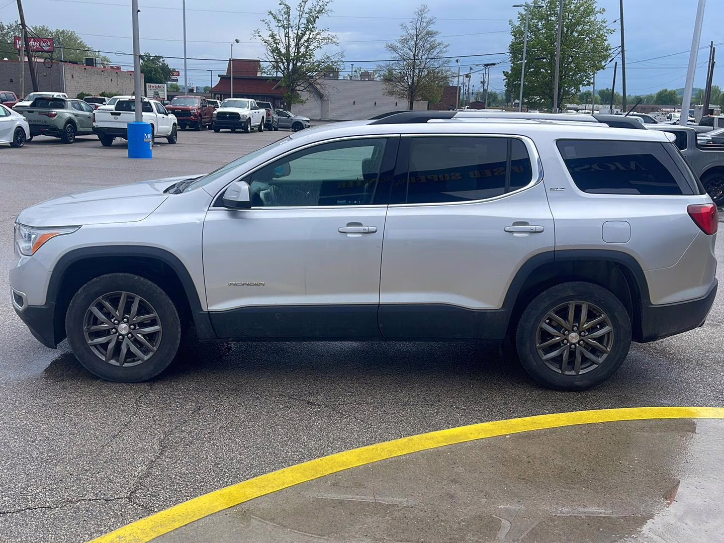 2019 Quicksilver Metallic GMC Acadia SLT FWD 4 Door