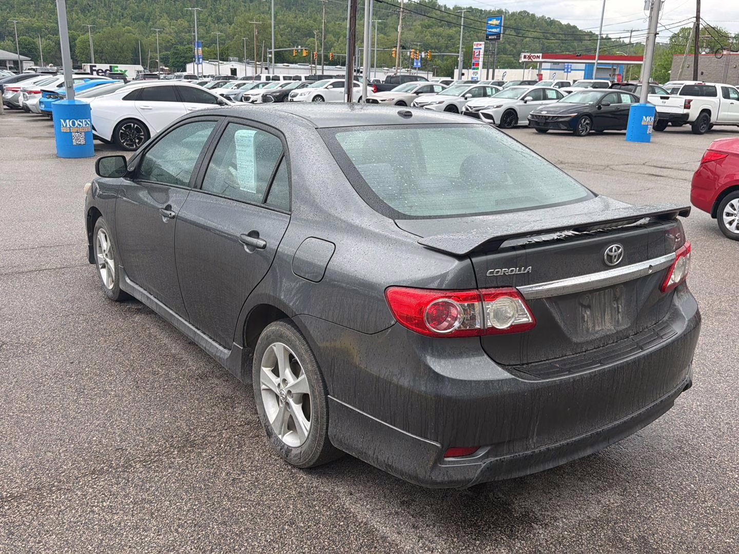 2011 Magnetic Gray Metallic Toyota Corolla S FWD Sedan