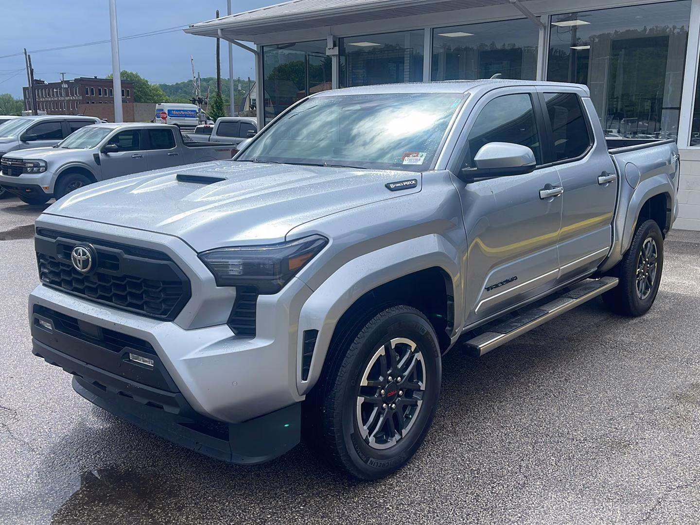 2025 Celestial Silver Metallic Toyota Tacoma TRD Sport HV 4X4 Truck