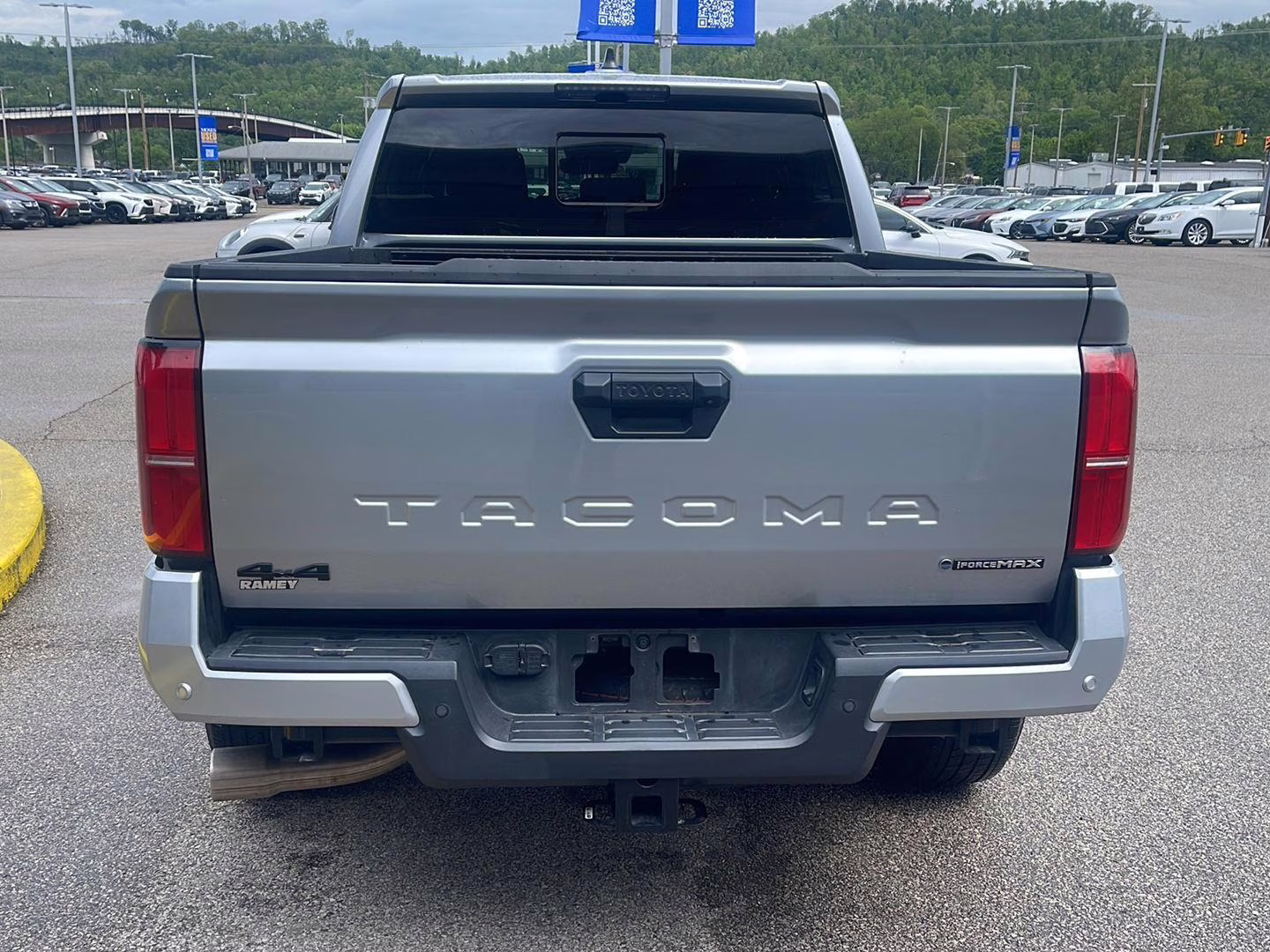 2025 Celestial Silver Metallic Toyota Tacoma TRD Sport HV 4X4 Truck