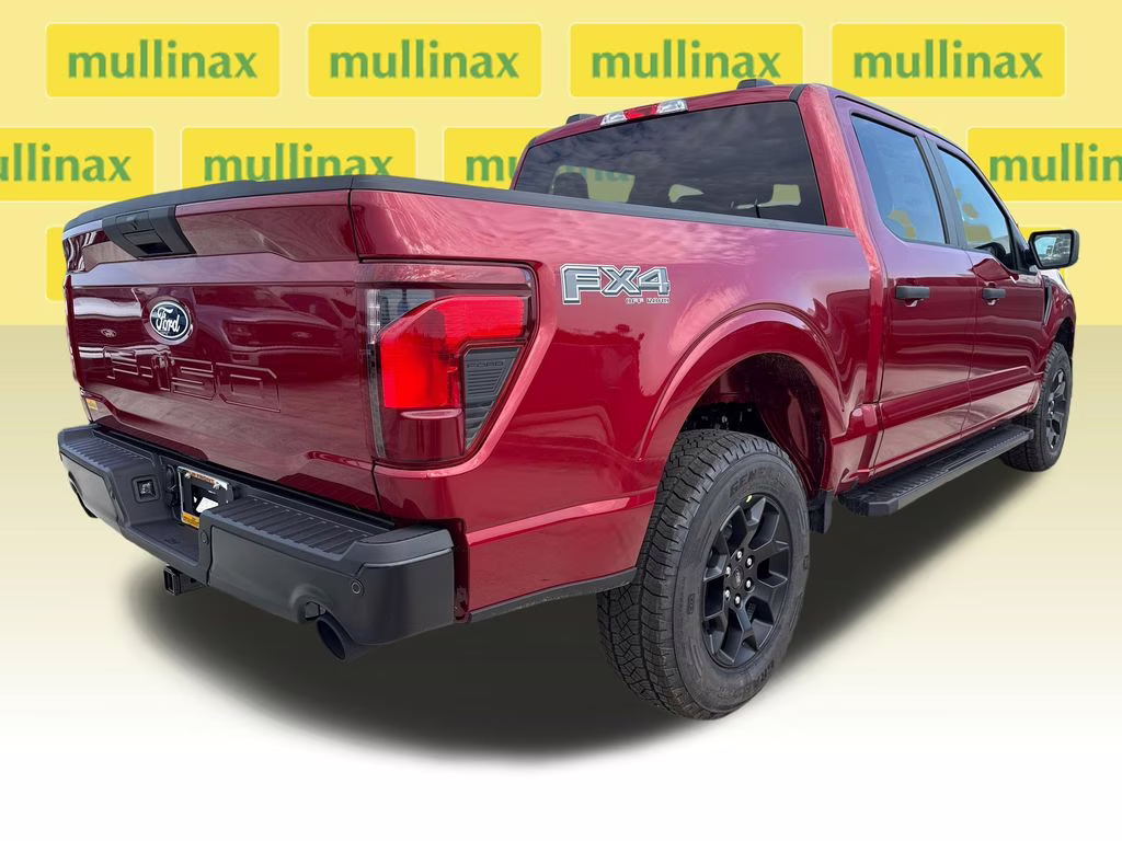 2026 Ruby Red Metallic Tinted Clearcoat Ford F-150 STX 4X4 Truck