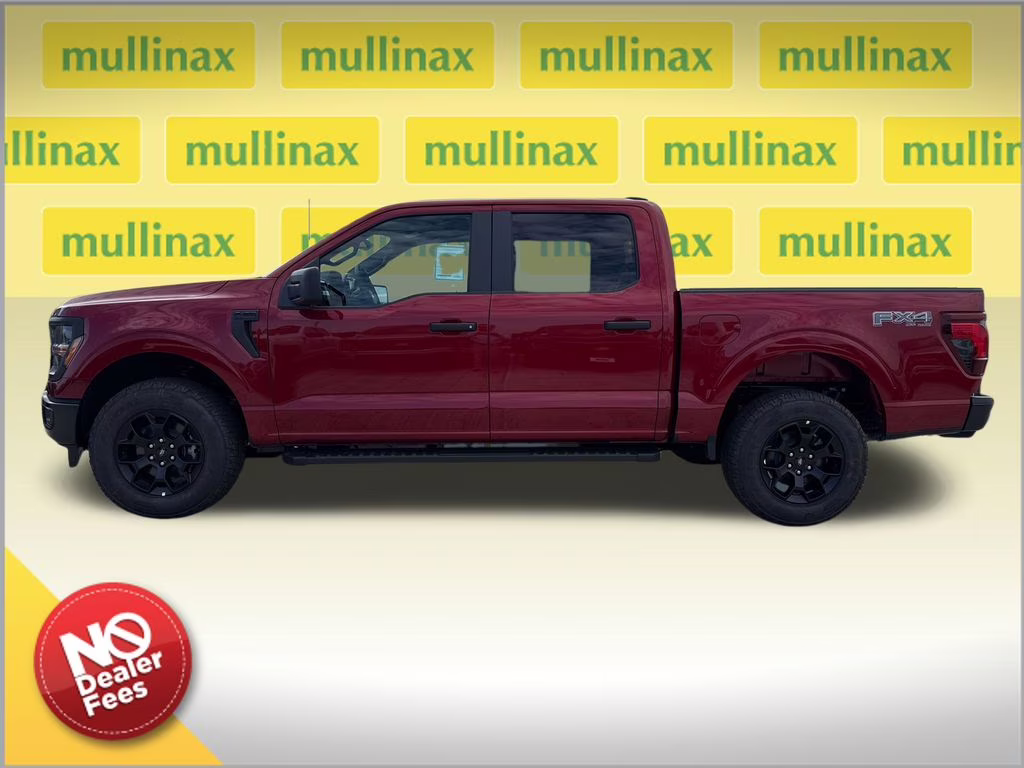 2026 Ruby Red Metallic Tinted Clearcoat Ford F-150 STX 4X4 Truck
