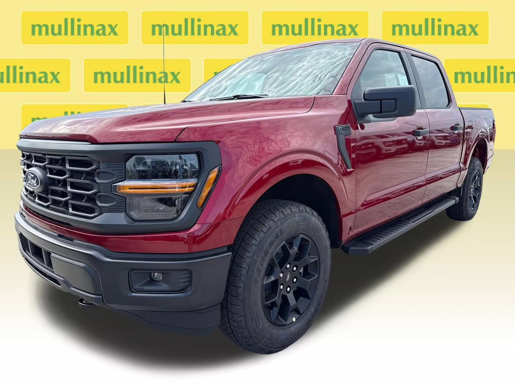 2026 Ruby Red Metallic Tinted Clearcoat Ford F-150 STX 4X4 Truck