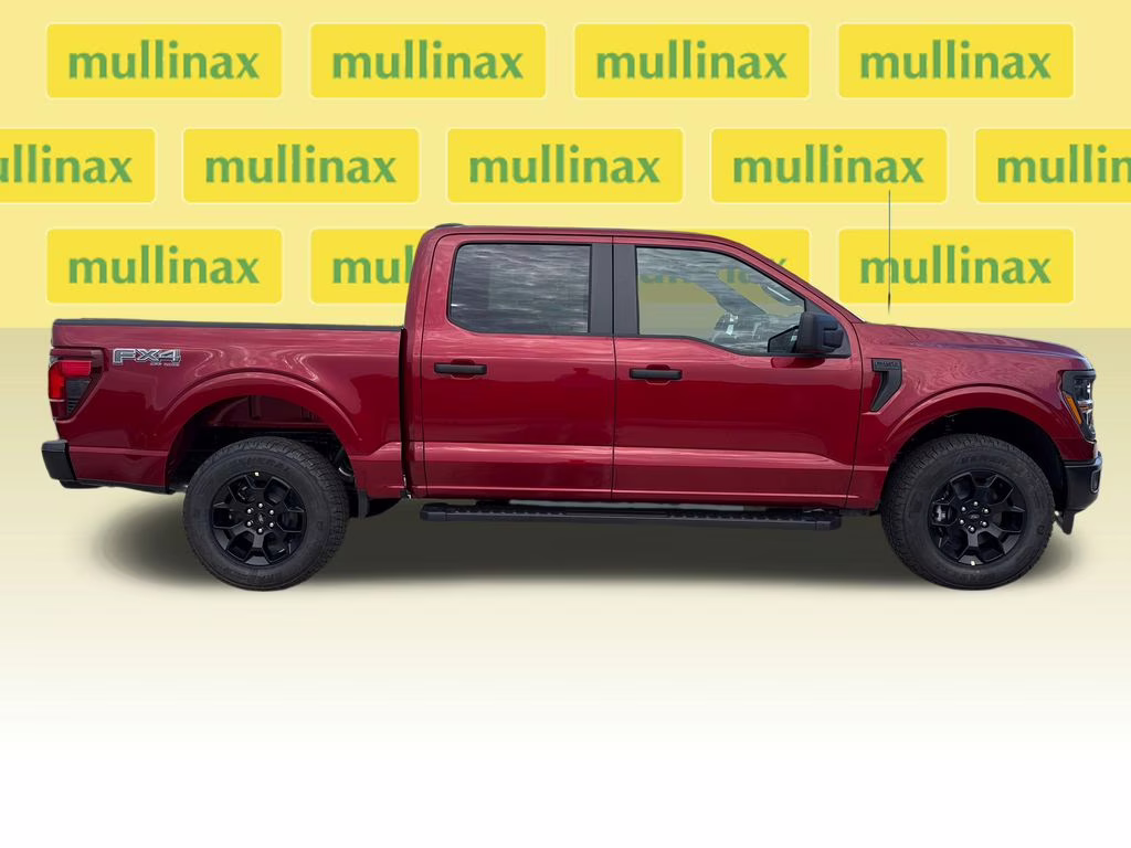 2026 Ruby Red Metallic Tinted Clearcoat Ford F-150 STX 4X4 Truck