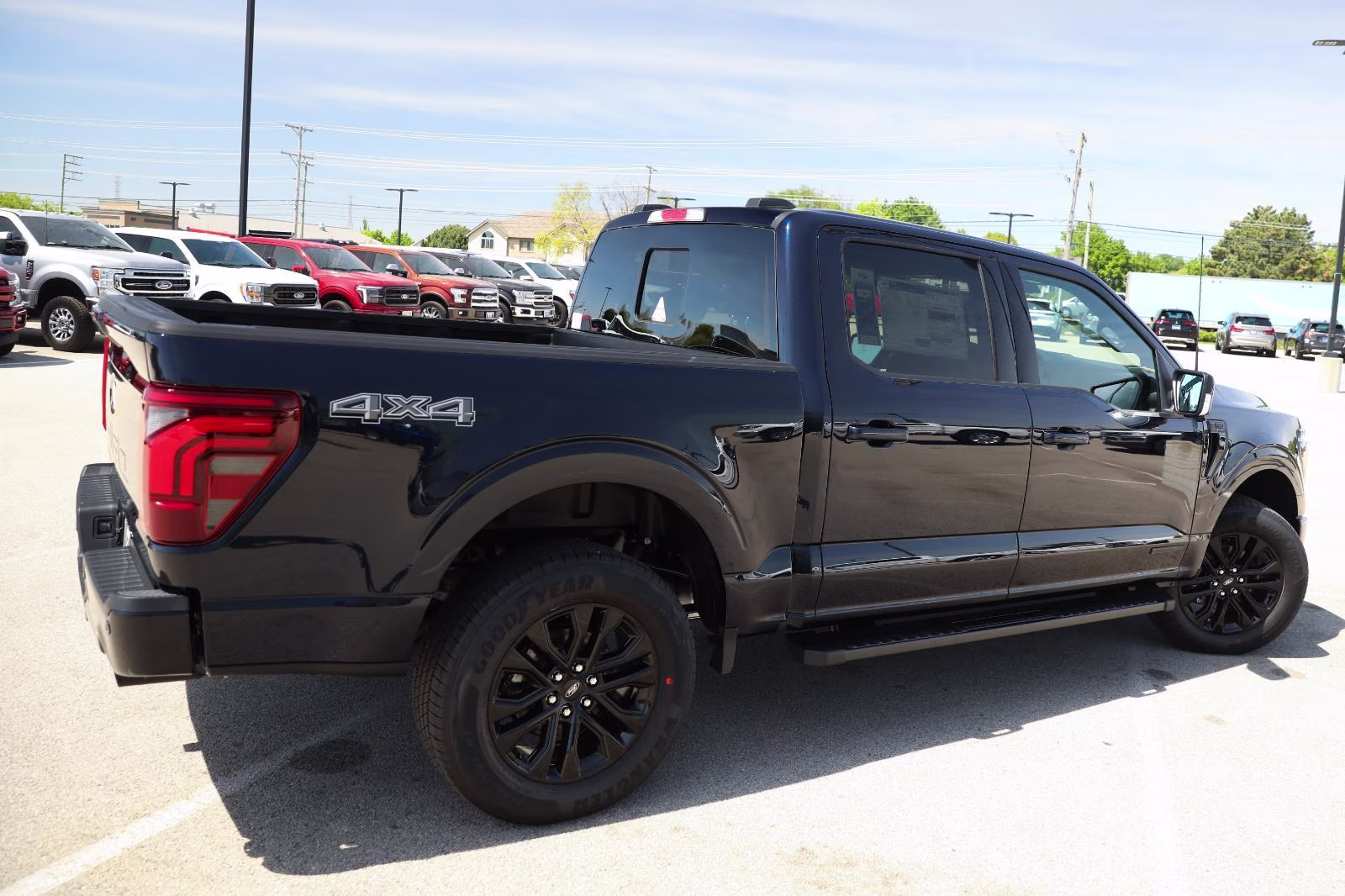 2026 Antimatter Blue Metallic Ford F-150 LARIAT 4X4 Truck