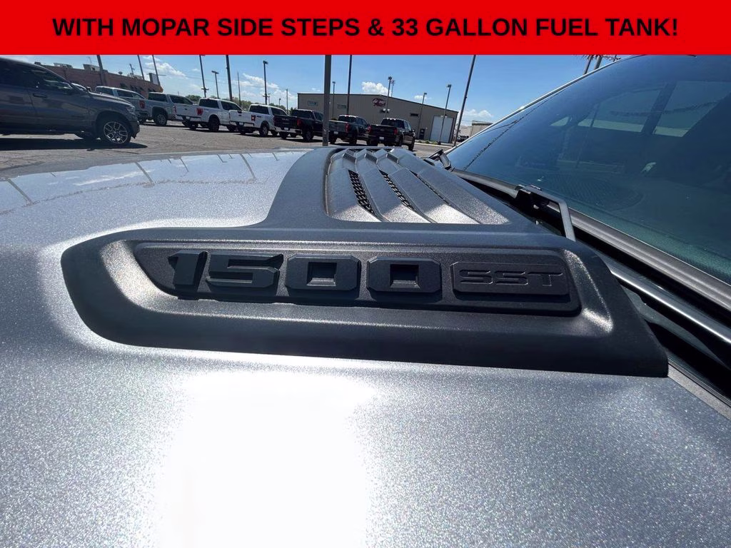 2025 Billet Silver Metallic Clearcoat Ram 1500 Rebel 4X4 Truck