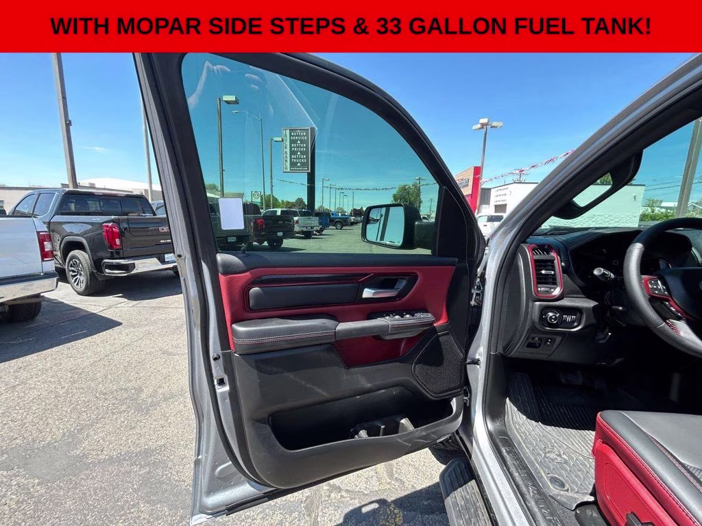 2025 Billet Silver Metallic Clearcoat Ram 1500 Rebel 4X4 Truck