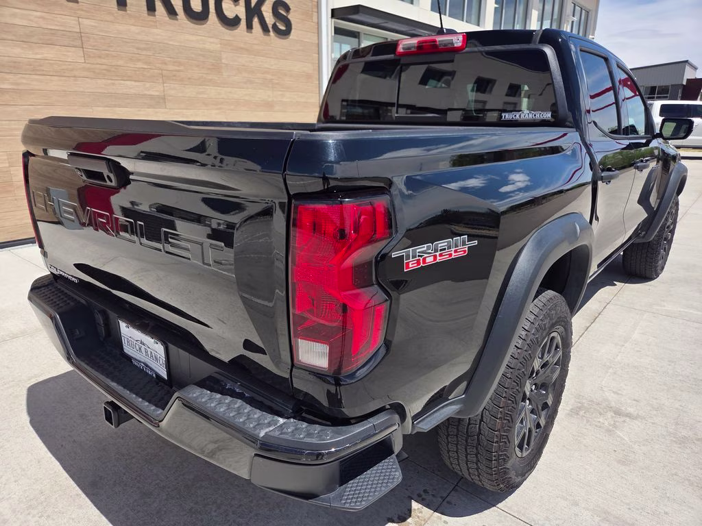 2023 Black Chevrolet Colorado Trail Boss 4X4 Truck