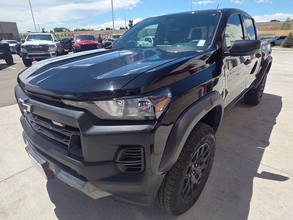 2023 Black Chevrolet Colorado Trail Boss 4X4 Truck