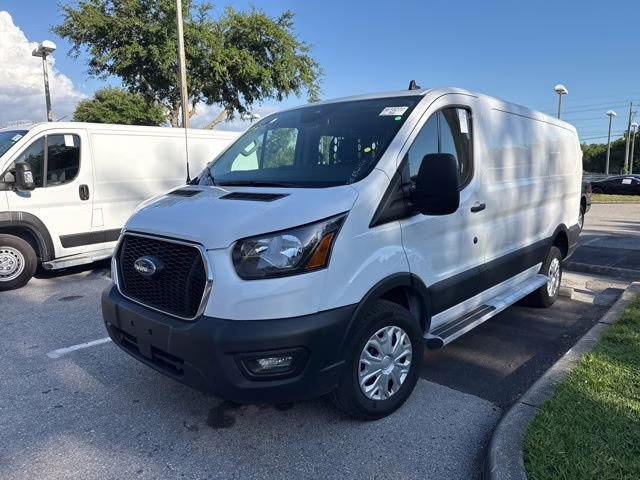 2025 Oxford White Ford Transit Cargo Van RWD Van
