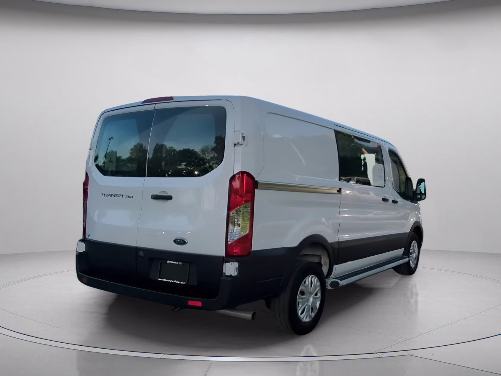 2025 Oxford White Ford Transit Cargo Van RWD Van