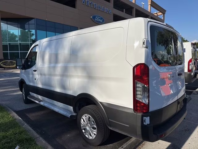 2025 Oxford White Ford Transit Cargo Van RWD Van