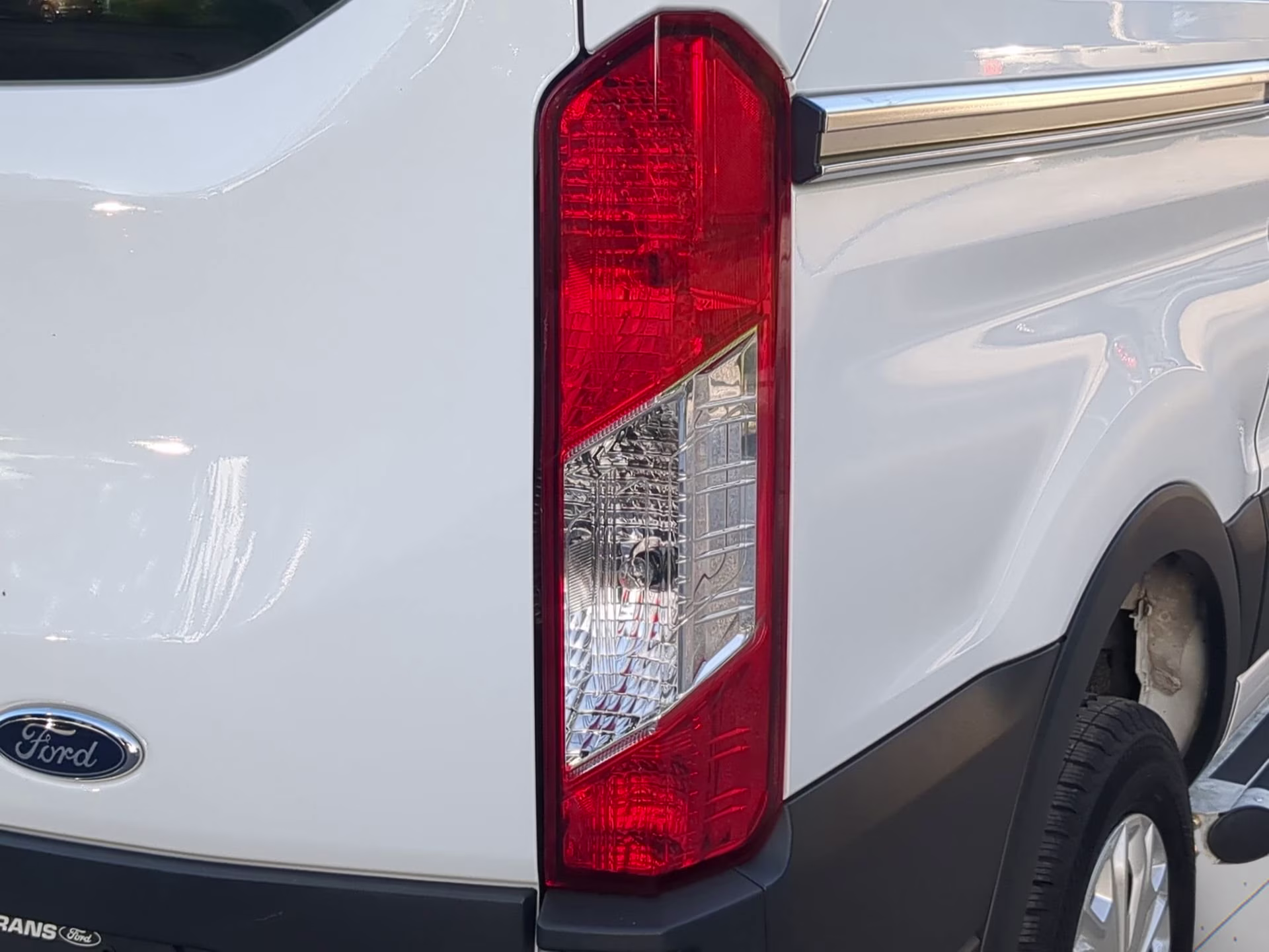 2025 Oxford White Ford Transit Cargo Van RWD Van