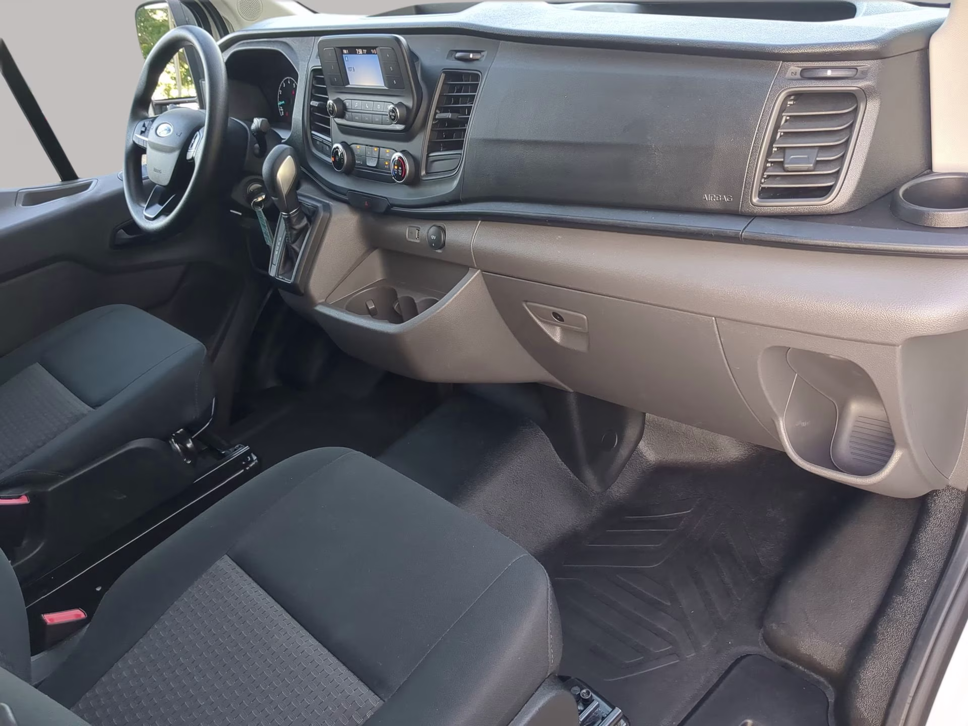 2025 Oxford White Ford Transit Cargo Van RWD Van