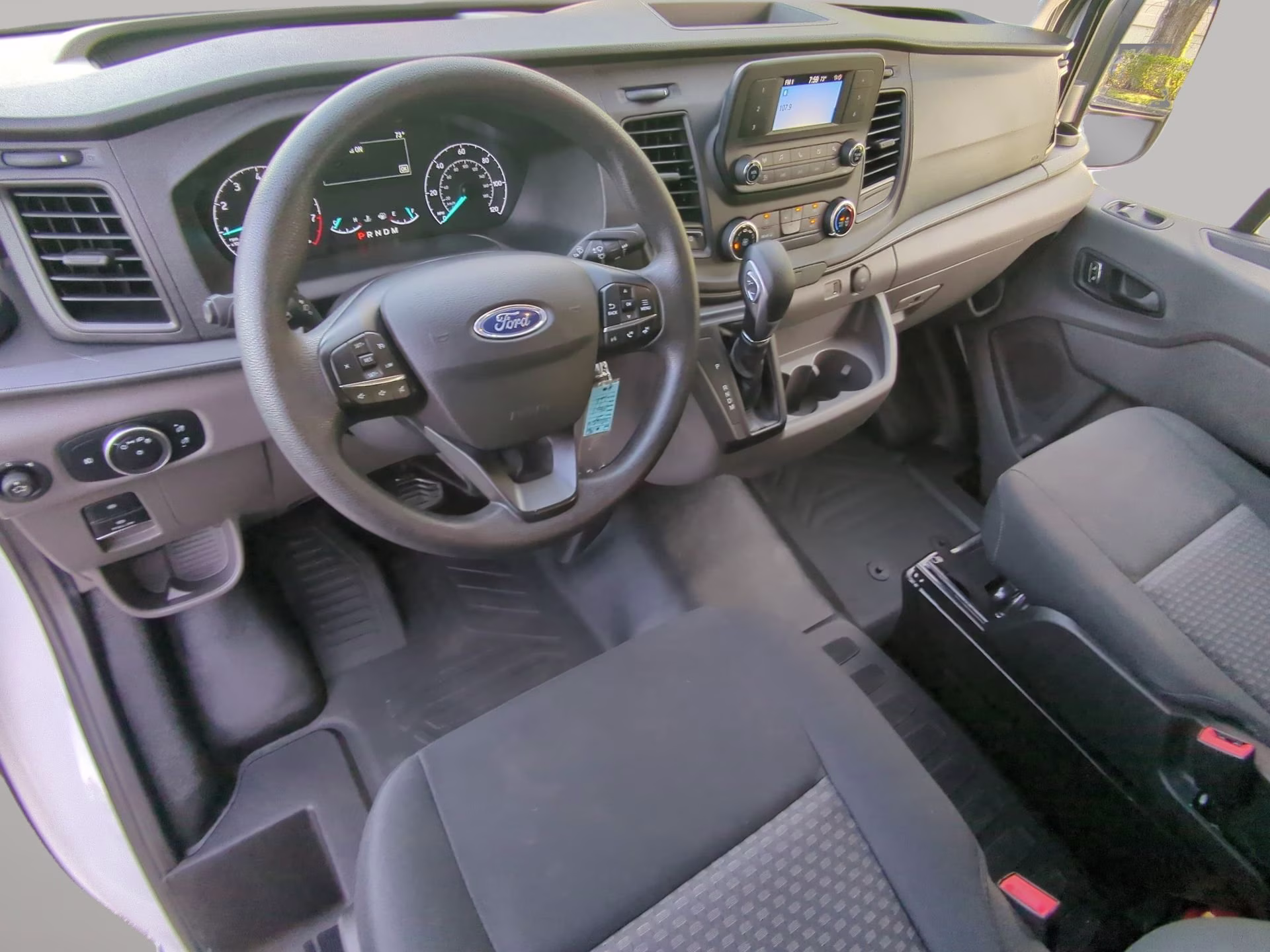 2025 Oxford White Ford Transit Cargo Van RWD Van