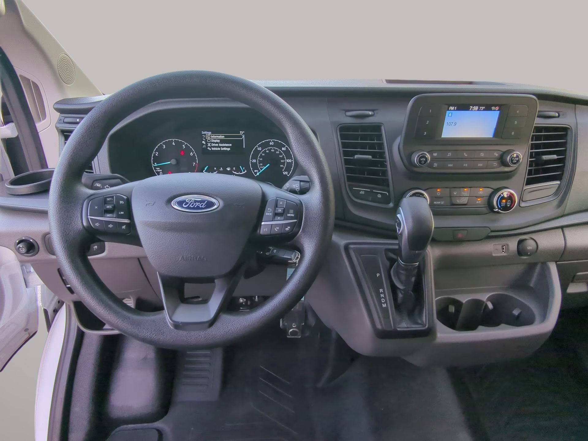 2025 Oxford White Ford Transit Cargo Van RWD Van