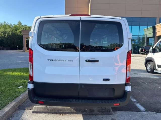 2025 Oxford White Ford Transit Cargo Van RWD Van