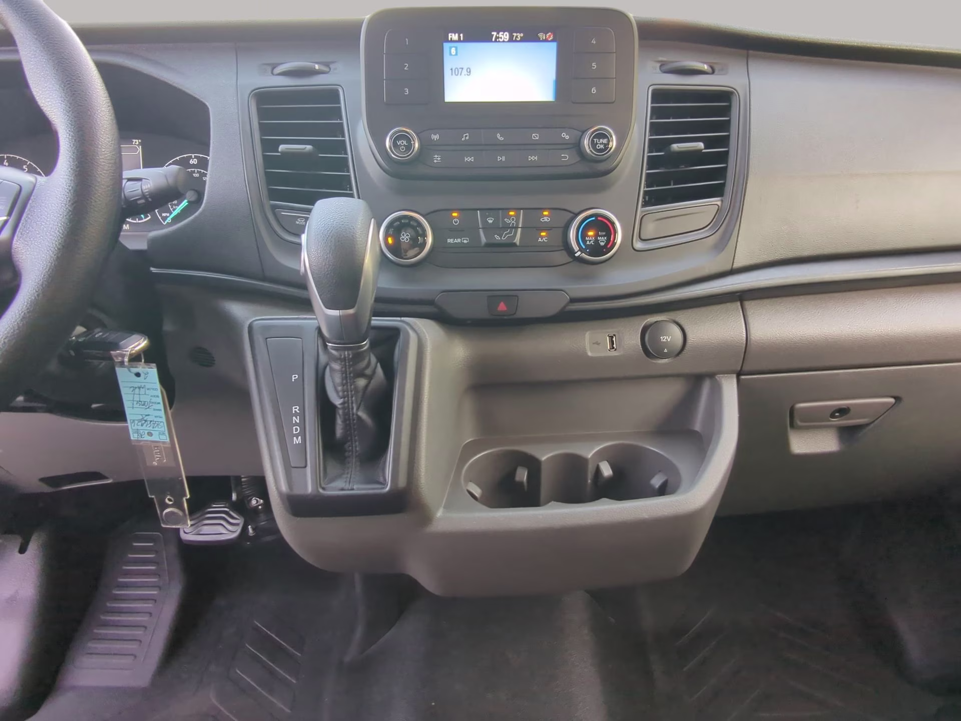 2025 Oxford White Ford Transit Cargo Van RWD Van