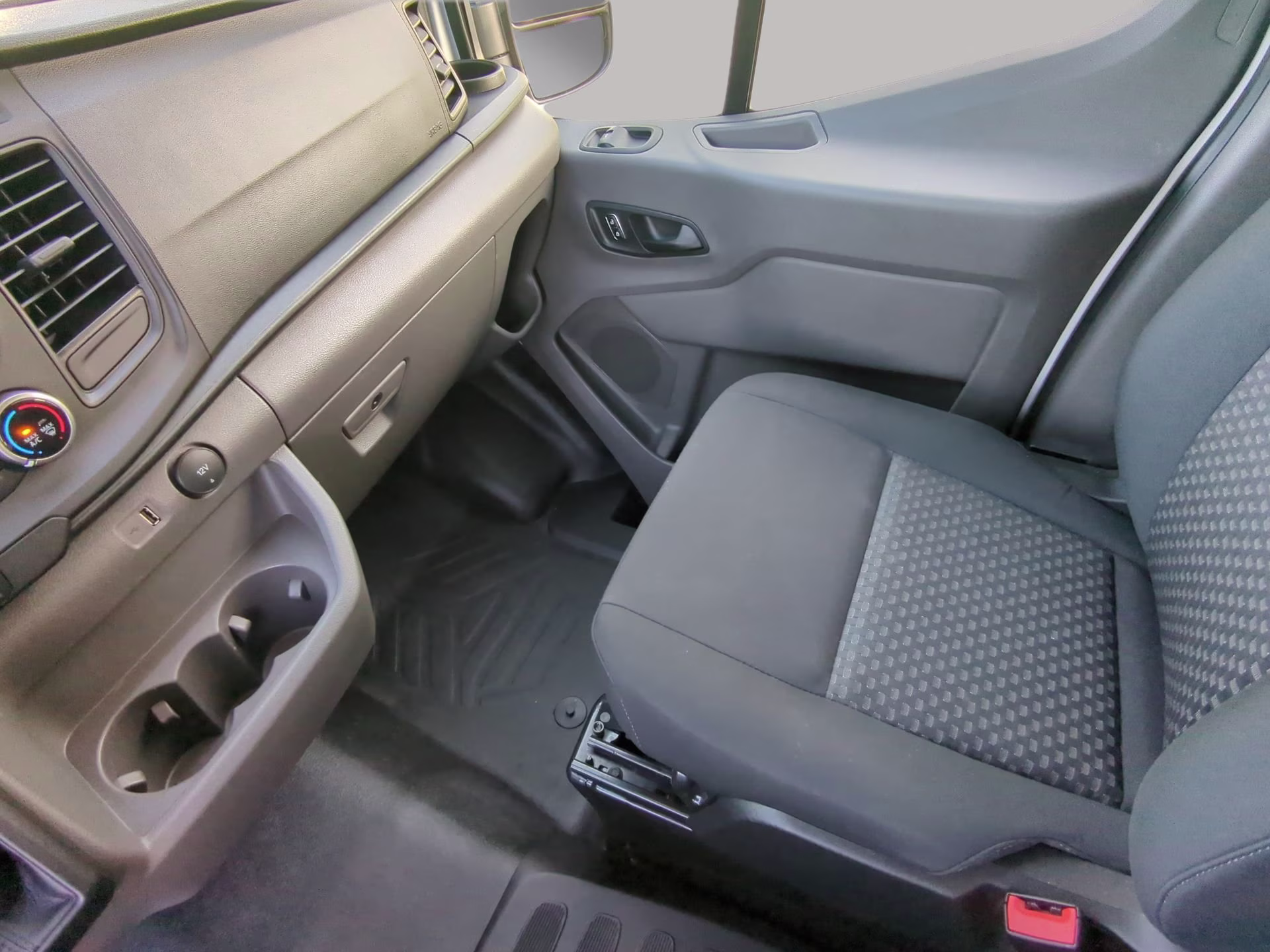 2025 Oxford White Ford Transit Cargo Van RWD Van