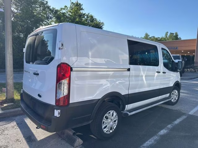 2025 Oxford White Ford Transit Cargo Van RWD Van