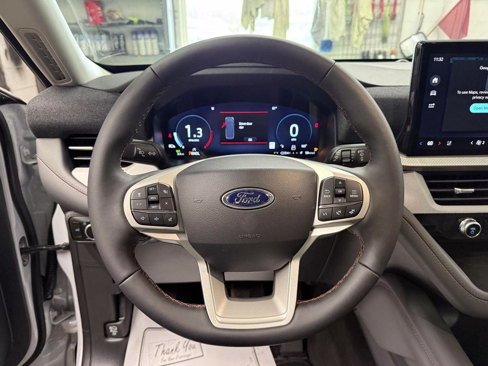 2026 Space White Metallic Ford Explorer Active w/200A Pkg 4X4 SUV