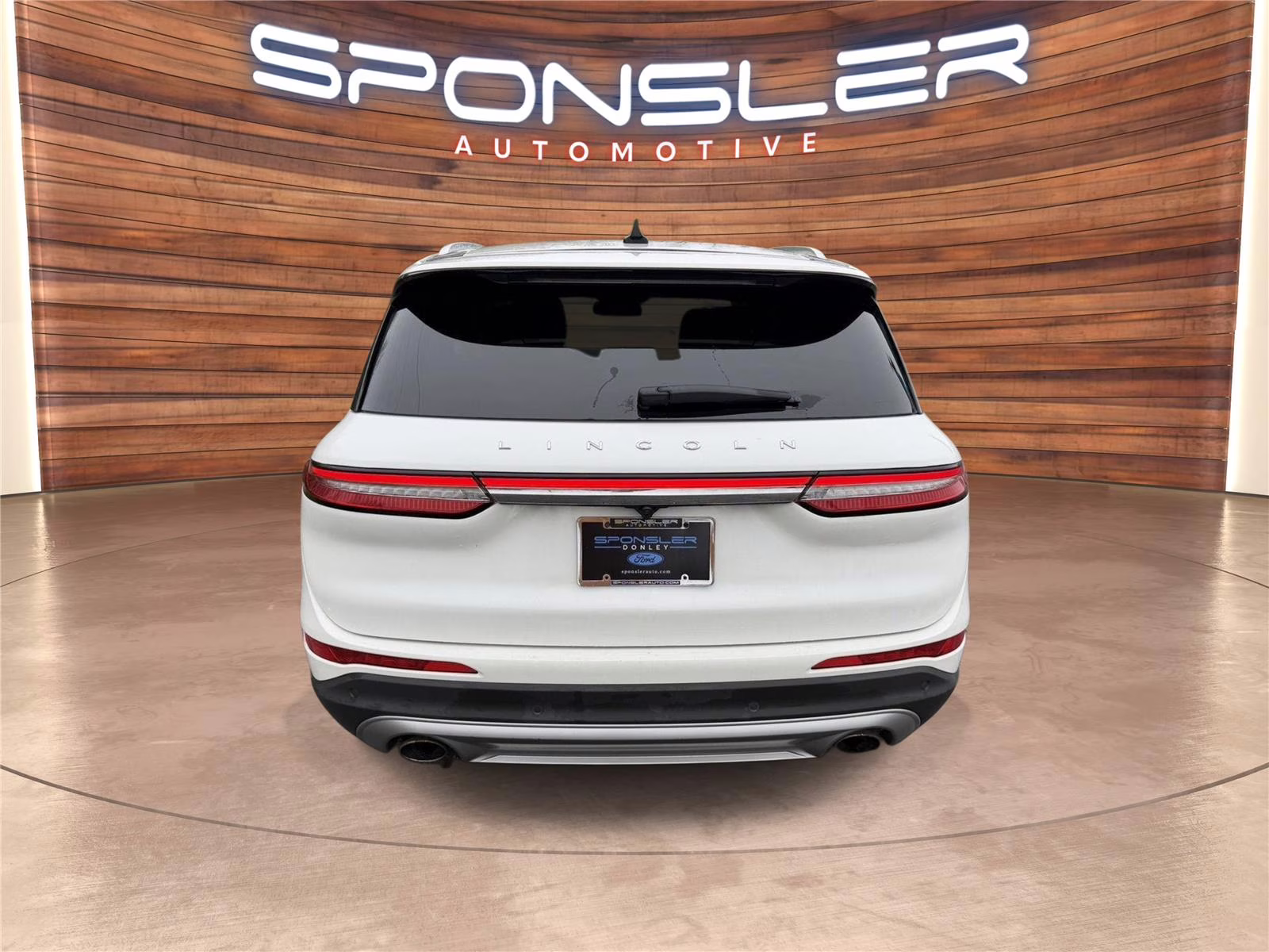 2020 Pristine White Lincoln Corsair Standard FWD SUV