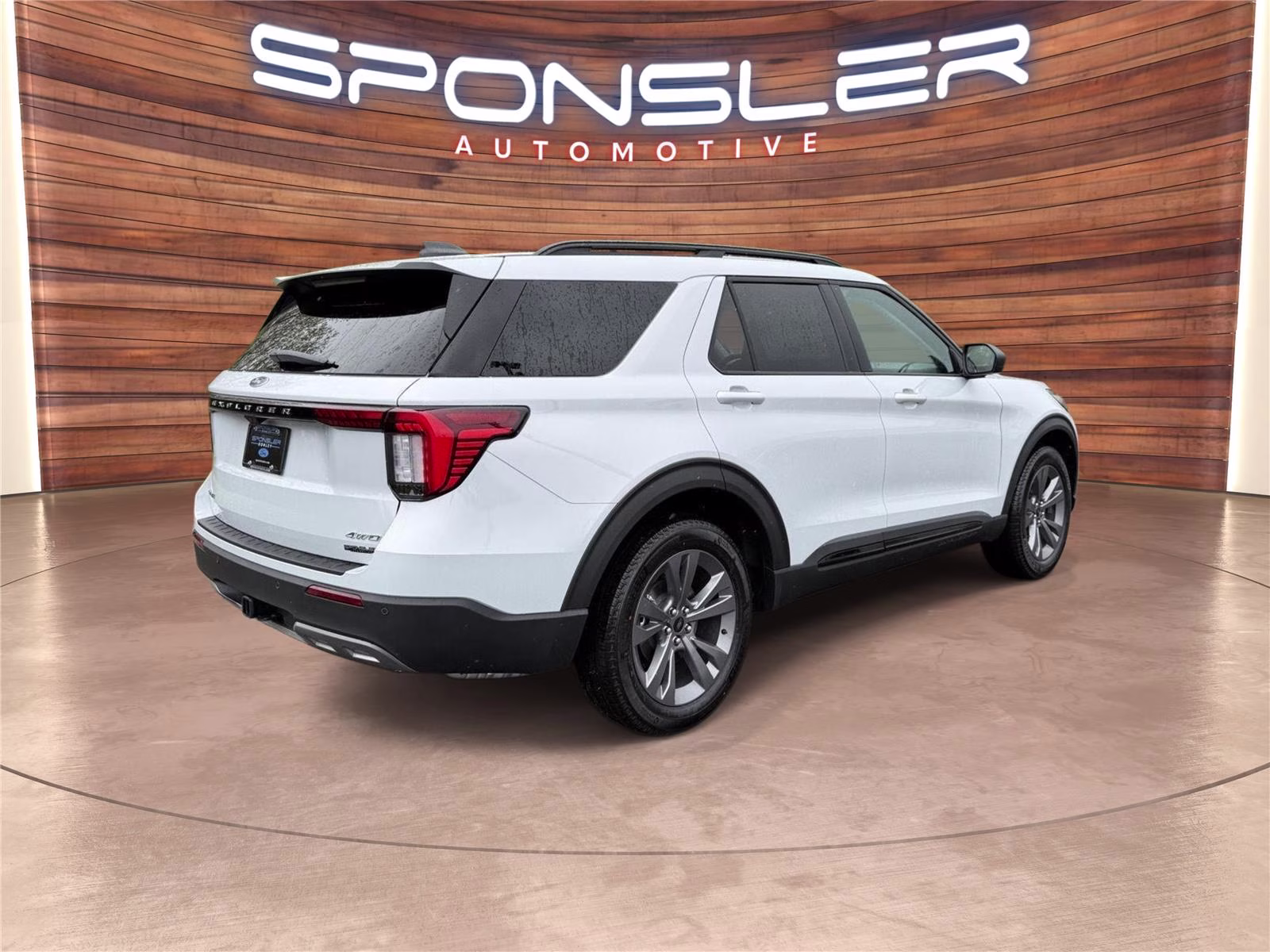 2026 Space White Metallic Ford Explorer Active w/200A Pkg 4X4 SUV