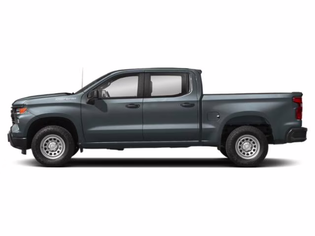 2024 Slate Gray Metallic Chevrolet Silverado 1500 Custom 4X4 Truck