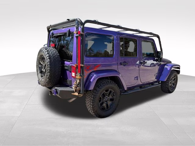 2016 Xtreme Purple Pearl Coat Jeep Wrangler Unlimited Sahara 4X4 SUV