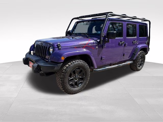 2016 Xtreme Purple Pearl Coat Jeep Wrangler Unlimited Sahara 4X4 SUV