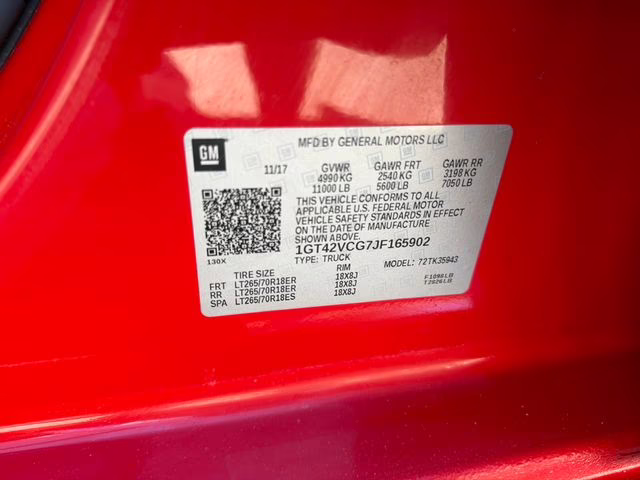2018 Cardinal Red GMC Sierra 3500HD Base 4X4 Truck