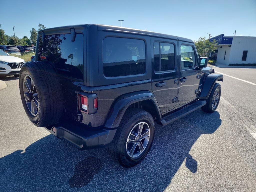 2023 Black Clearcoat Jeep Wrangler Sahara 4X4 SUV