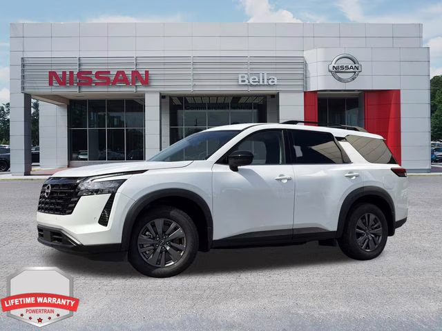 2026 Everest White Pearl Tricoat Nissan Pathfinder SV FWD SUV