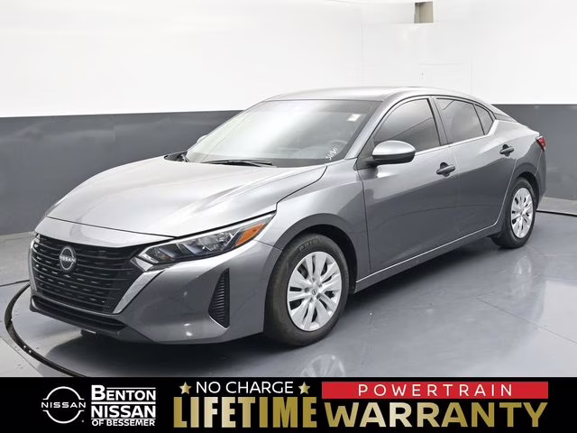 2024 Gun Metallic Nissan Sentra S FWD Sedan