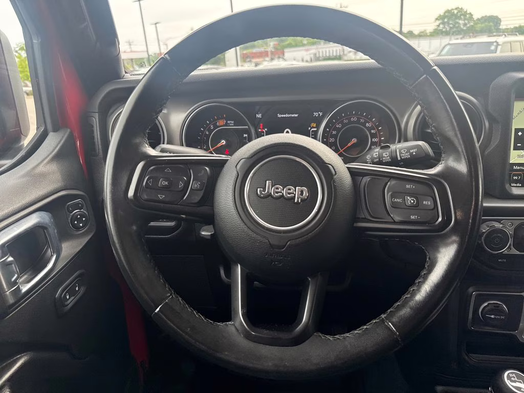 2022 Firecracker Red Clearcoat Jeep Wrangler Unlimited Sport S 4X4 SUV