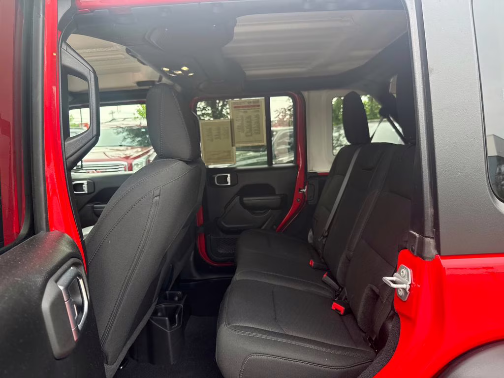 2022 Firecracker Red Clearcoat Jeep Wrangler Unlimited Sport S 4X4 SUV