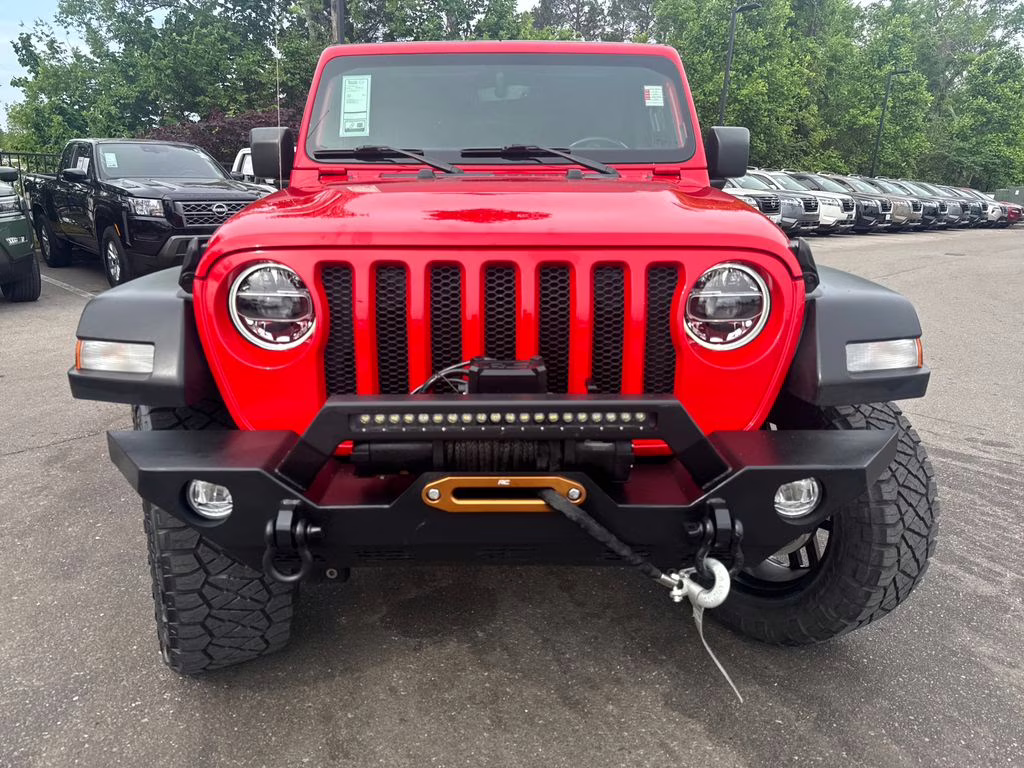 2022 Firecracker Red Clearcoat Jeep Wrangler Unlimited Sport S 4X4 SUV