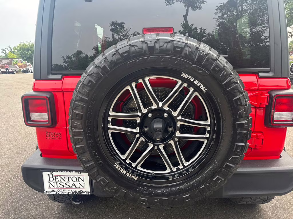 2022 Firecracker Red Clearcoat Jeep Wrangler Unlimited Sport S 4X4 SUV