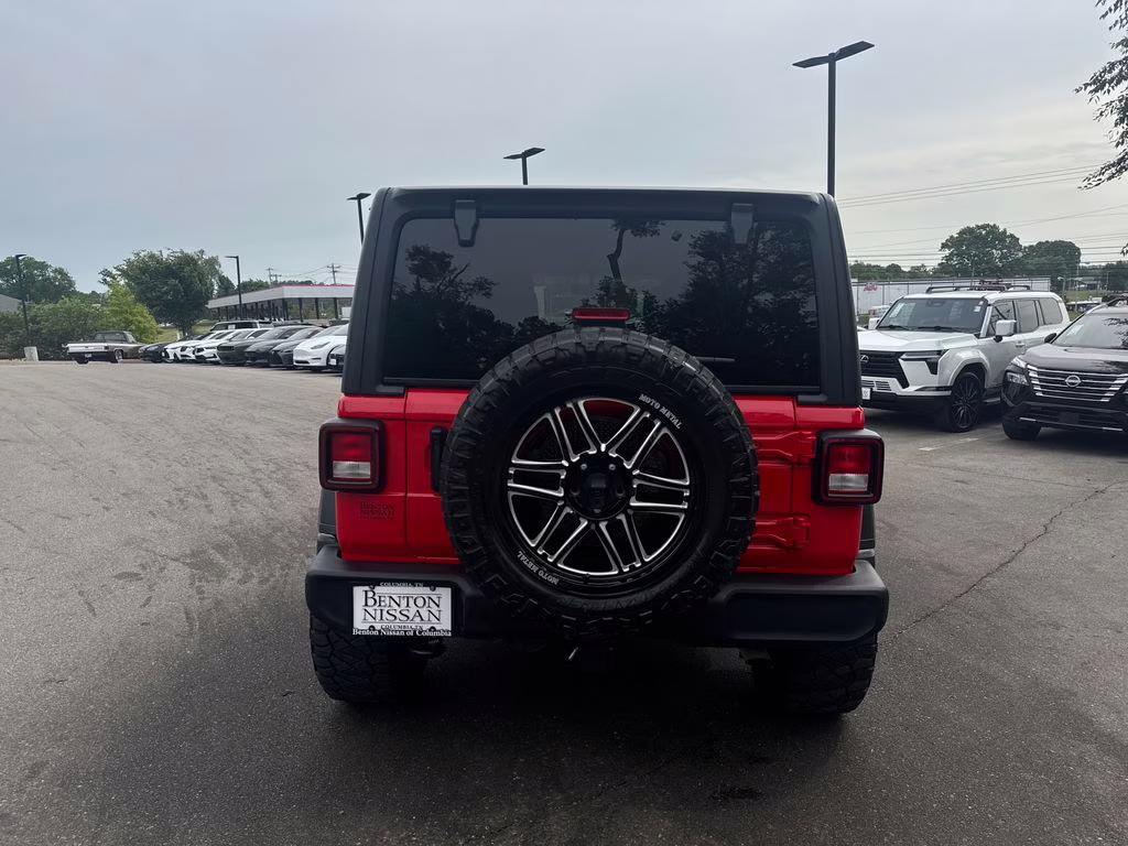 2022 Firecracker Red Clearcoat Jeep Wrangler Unlimited Sport S 4X4 SUV