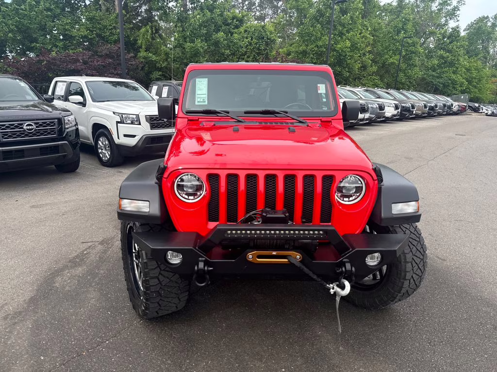 2022 Firecracker Red Clearcoat Jeep Wrangler Unlimited Sport S 4X4 SUV
